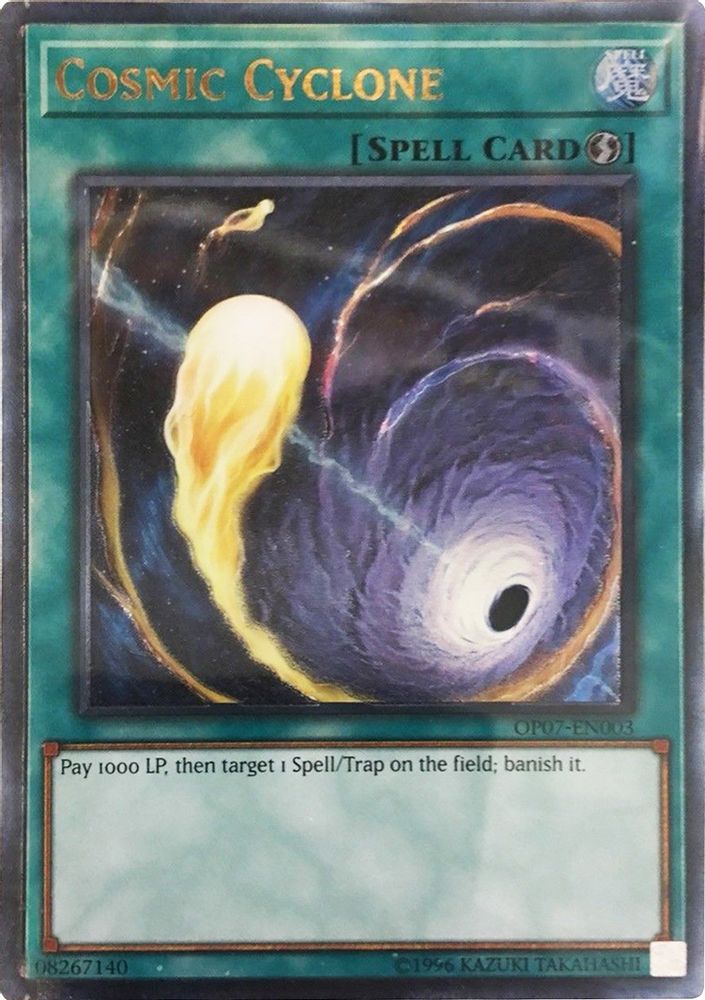 Cosmic Cyclone (UTR) (OP07-EN003) - Ultimate Rare