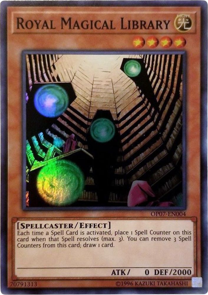 Royal Magical Library (OP07-EN004) - Super Rare