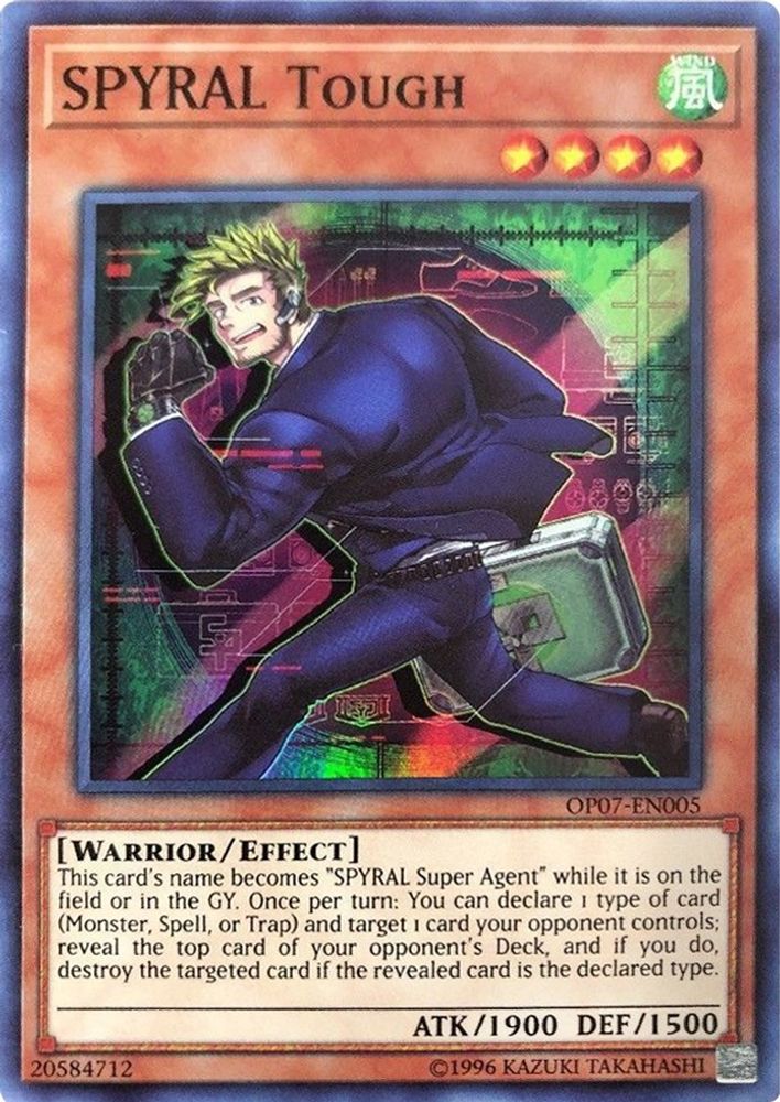 SPYRAL Tough (OP07-EN005) - Super Rare