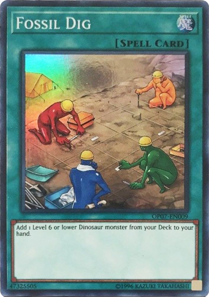 Fossil Dig (OP07-EN009) - Super Rare