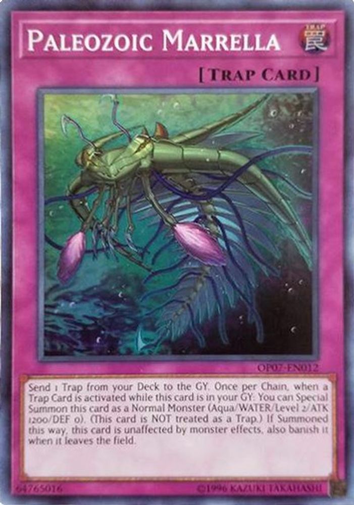 Paleozoic Marrella (OP07-EN012) - Super Rare