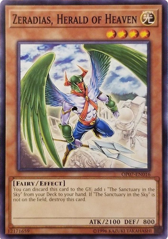 Zeradias, Herald of Heaven (OP07-EN016) - Common