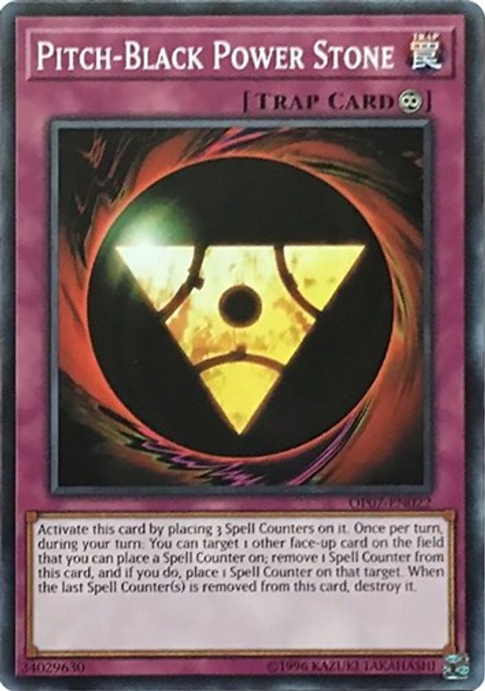 Pitch-Black Power Stone (OP07-EN022) - Common