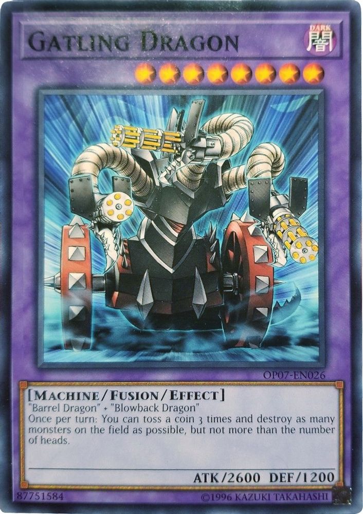Gatling Dragon (OP07-EN026) - Common