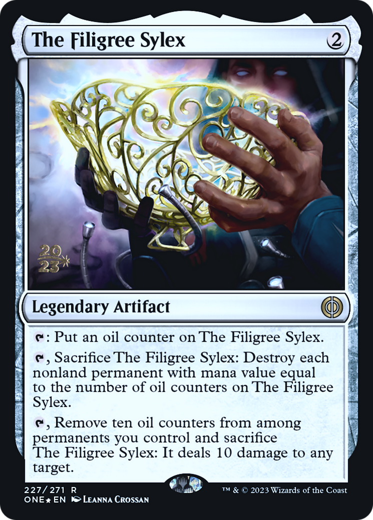 The Filigree Sylex [Phyrexia : All Will Be One Avant-première Promos] 
