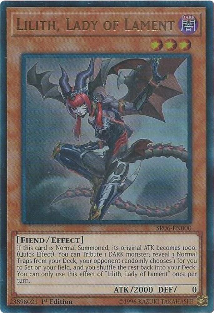 Lilith, Lady of Lament (SR06-EN000) - Ultra Rare