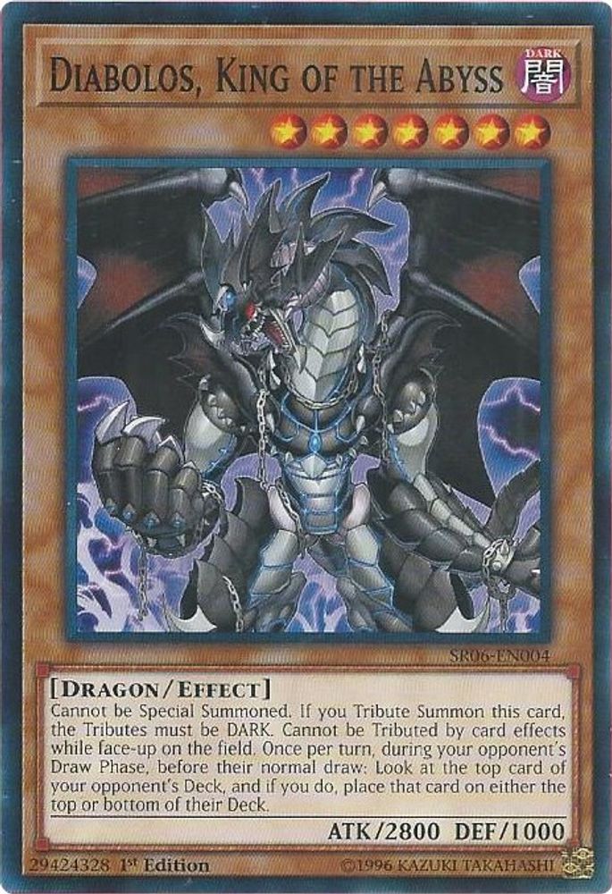 Diabolos, King of the Abyss (SR06-EN004) - Common
