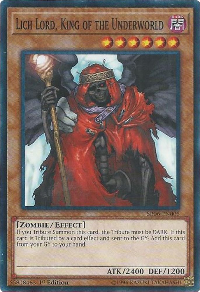 Lich Lord, King of the Underworld (SR06-EN005) - Common