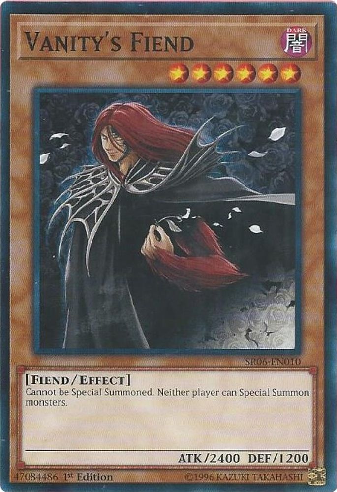 Vanity's Fiend (SR06-EN010) - Common