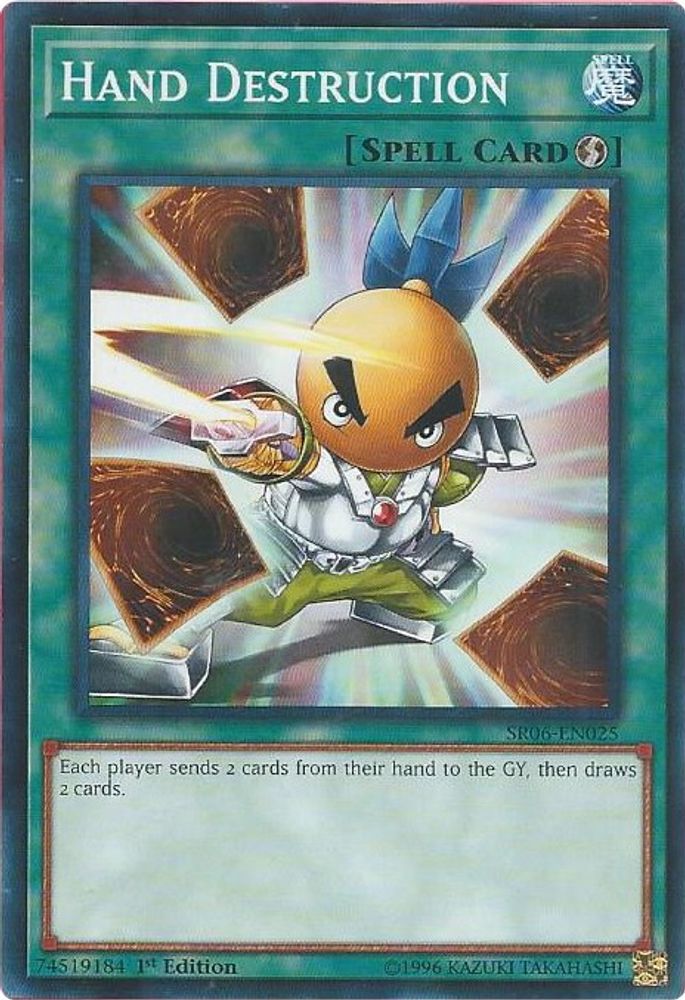Hand Destruction (SR06-EN025) - Common