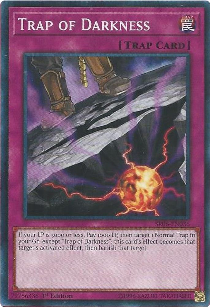 Trap of Darkness (SR06-EN036) - Common
