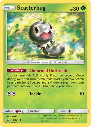 Scatterbug (5)/131  - Common