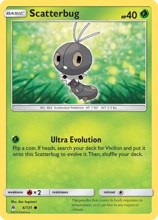 Scatterbug (6)  - Common