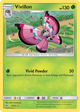 Vivillon  - Rare