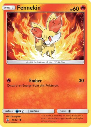 Fennekin (14) (14) 014/131  - Common