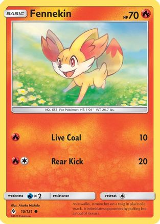 Fennekin (15) (15) 015/131  - Common