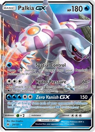 Palkia GX 020/131  - Holofoil - Ultra Rare