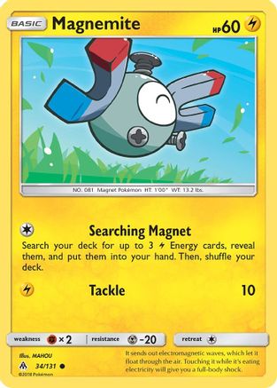 Magnemite 034  - Common