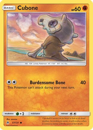Cubone 057  - Common