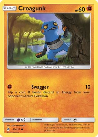 Croagunk  - Common