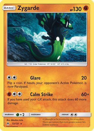 Zygarde (72)/131  - Rare