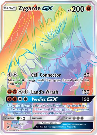Zygarde GX (Secret)  - Holofoil - Secret Rare