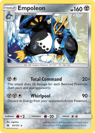 Empoleon 081  - Holofoil - Holo Rare