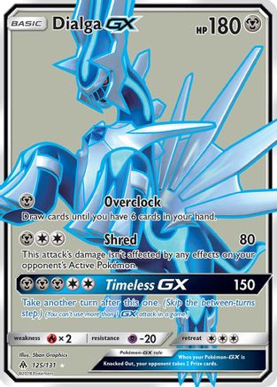 Dialga GX (Full Art)  - Holofoil - Ultra Rare