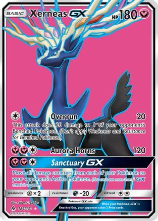 Xerneas GX (Full Art)  - Holofoil - Ultra Rare