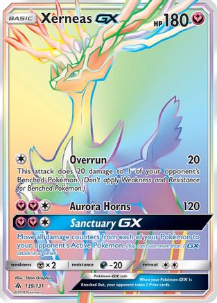 Xerneas GX (Secret)  - Holofoil - Secret Rare