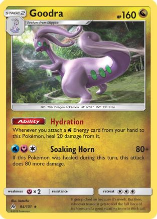 Goodra 094  - Holofoil - Holo Rare