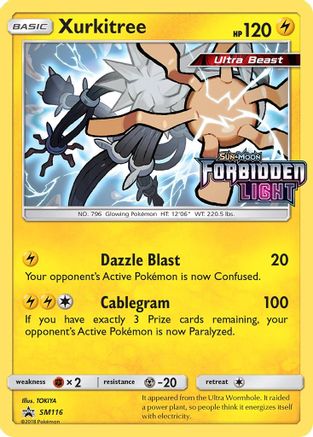 Xurkitree - SM116 (Prerelease)  - Holofoil - Promo