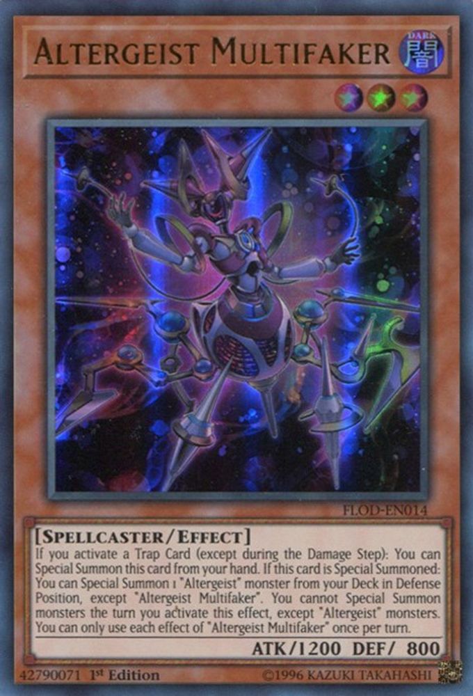 Altergeist Multifaker (FLOD-EN014) - Ultra Rare