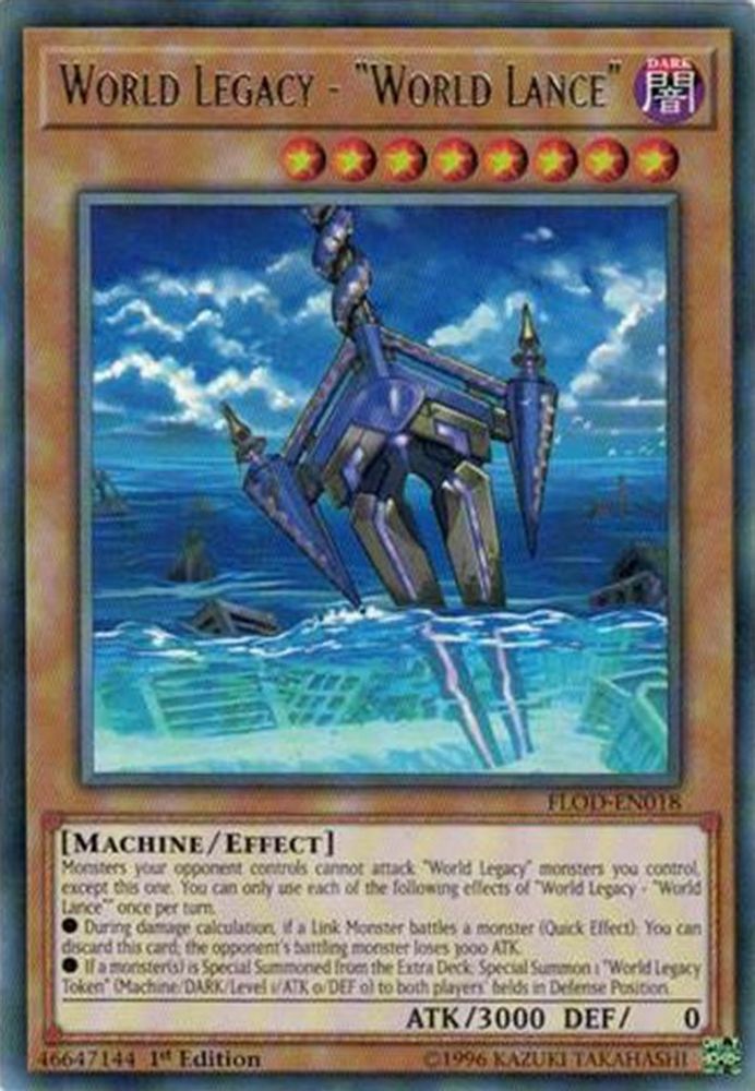 World Legacy - "World Lance" (FLOD-EN018) - Rare
