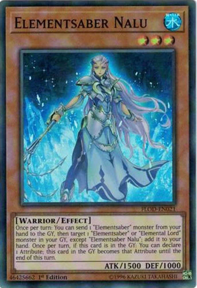 Elementsaber Nalu (FLOD-EN021) - Super Rare
