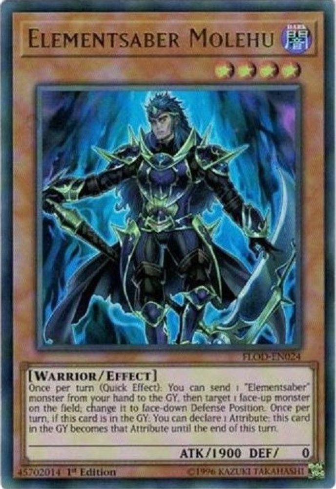 Elementsaber Molehu (FLOD-EN024) - Ultra Rare