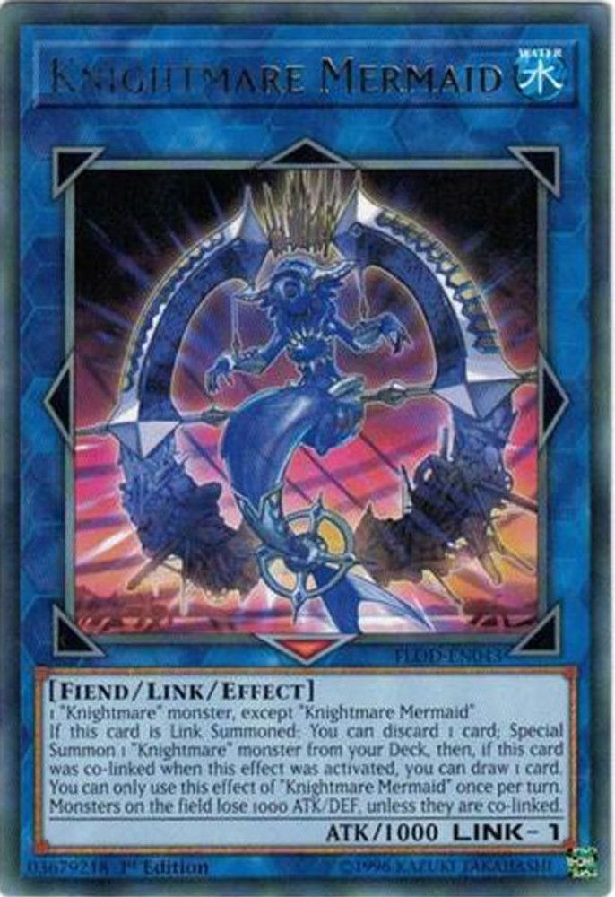 Knightmare Mermaid (FLOD-EN043) - Rare