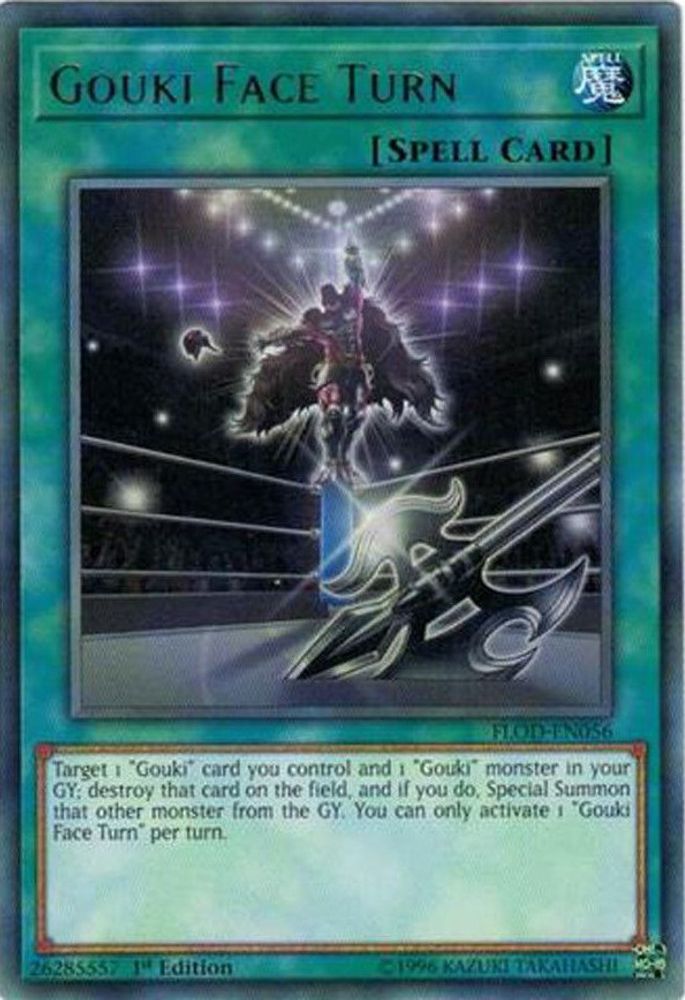 Gouki Face Turn (FLOD-EN056) - Rare