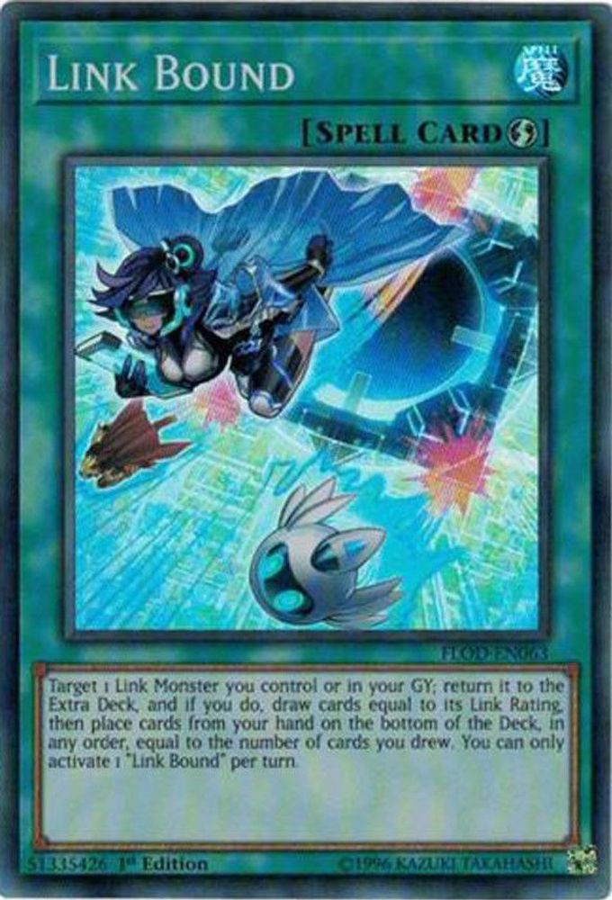 Link Bound (FLOD-EN063) - Super Rare