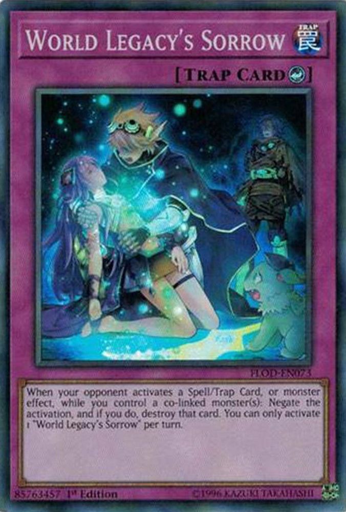 World Legacy's Sorrow (FLOD-EN073) - Super Rare