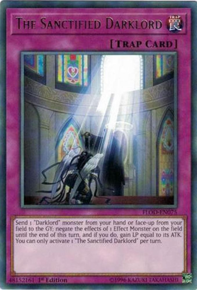 The Sanctified Darklord (FLOD-EN075) - Rare