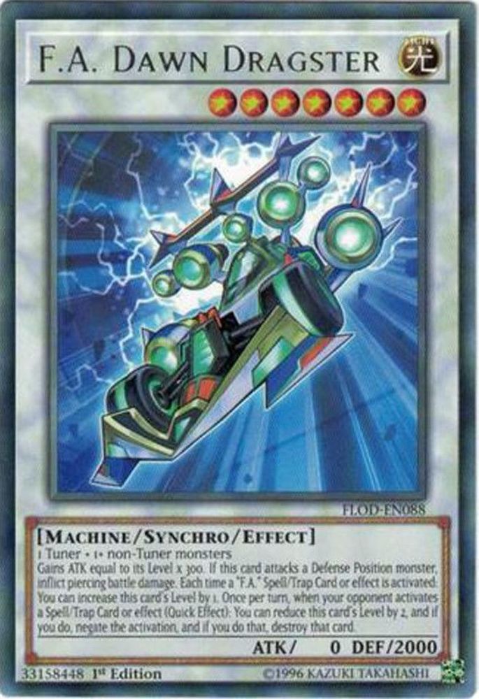 F.A. Dawn Dragster (FLOD-EN088) - Rare