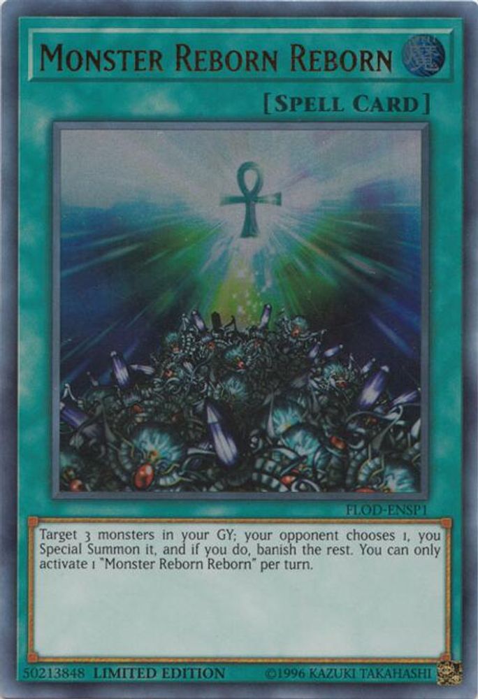 Monster Reborn Reborn (FLOD-ENSP1) (FLOD-ENSP1) - Ultra Rare