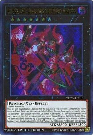 Number 89: Diablosis the Mind Hacker (YCSW-EN010) - Ultra Rare