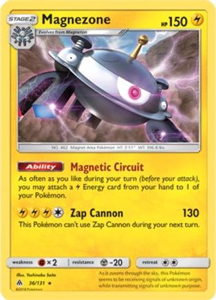 Magnezone - 36/131 (Prerelease Kit Exclusive)/131  - Rare