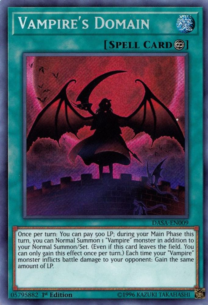 Vampire's Domain (DASA-EN009) - Secret Rare