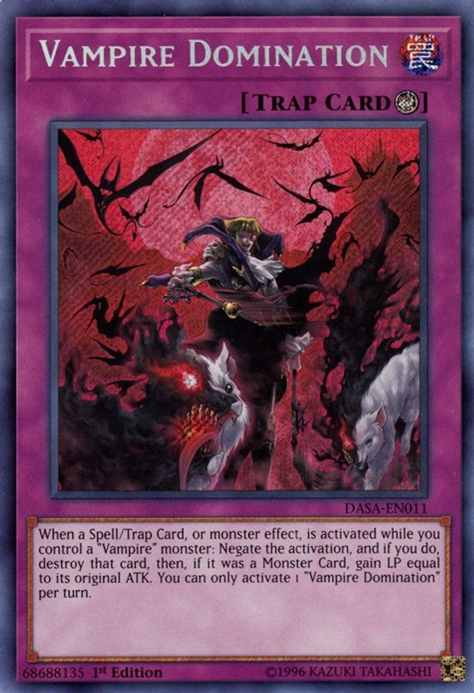 Domination des vampires [DASA-EN011] Secret Rare 