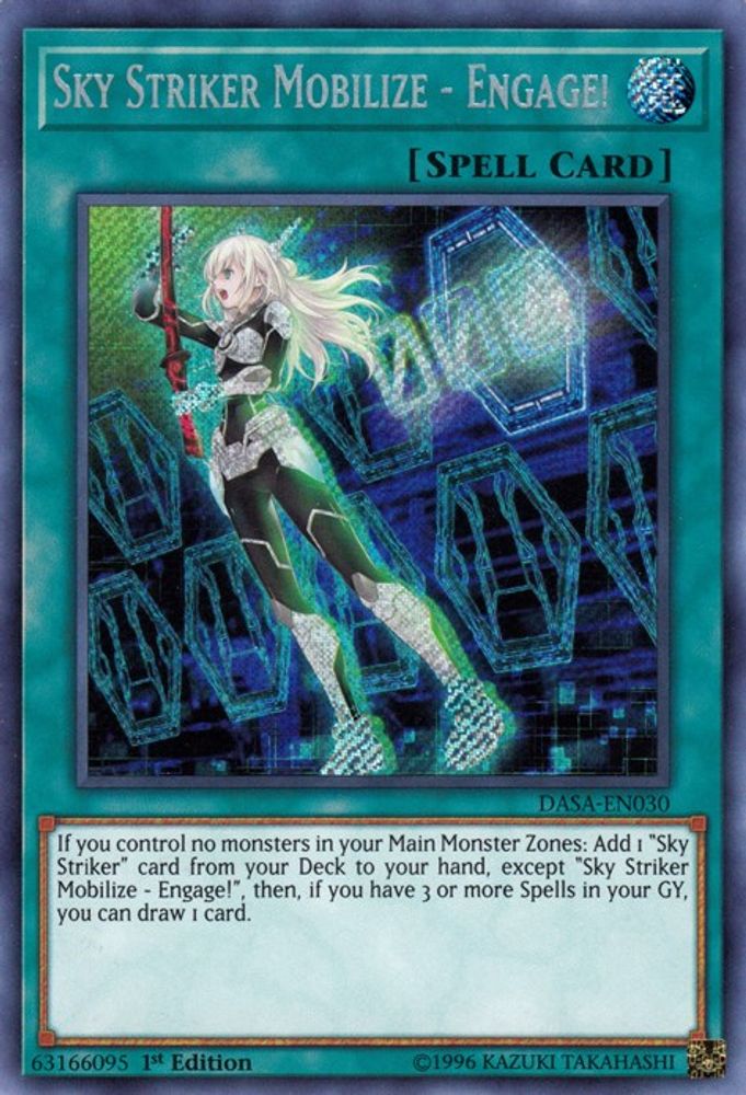 Sky Striker Mobilize - Engage! (DASA-EN030) - Secret Rare