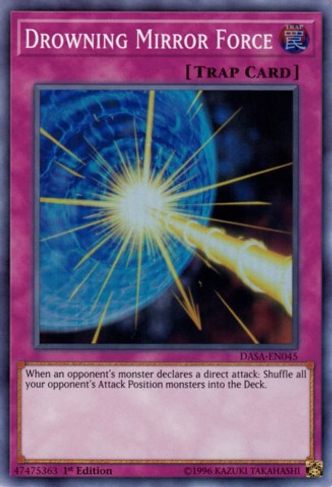 Drowning Mirror Force (DASA-EN045) - Super Rare
