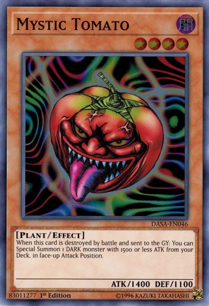 Mystic Tomato (DASA-EN046) - Super Rare